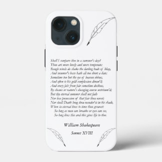 Sonnet # 18 von William Shakespeare Case-Mate iPhone Hülle