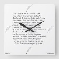 Sonnet # 18 von William Shakespeare
