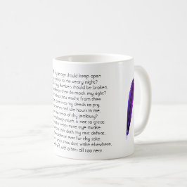 Sonnet Shakespeare 61 | Zwei-Tone-Tasse Kaffeetasse