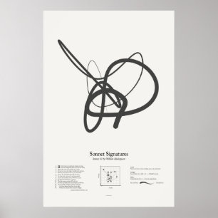 Sonnet-Signaturen: Sonnet 47 Poster