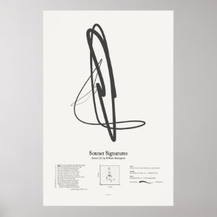 Sonnetsignaturen: Sonnet 123 Poster