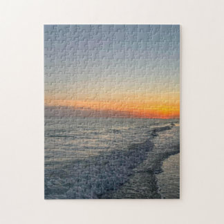 Sonneuntergangs-Wellen-Puzzle
