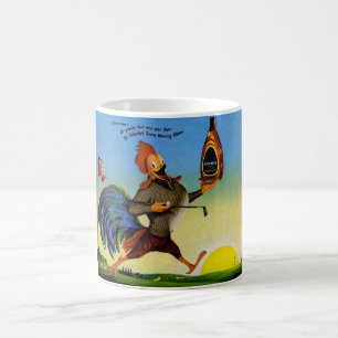 Sonnig der Schenley Bourbon Hahn auf dem Golf cou Kaffeetasse