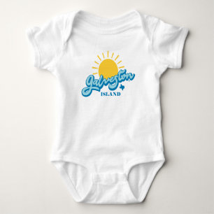 Sonnig! Galveston Island Texas Baby Strampler