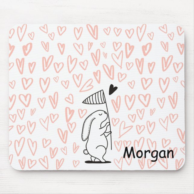Sonnig in der Liebe | Monogram Mousepad (Vorne)