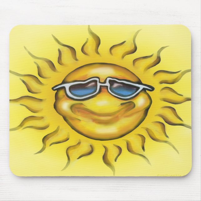 sonnig mousepad (Vorne)