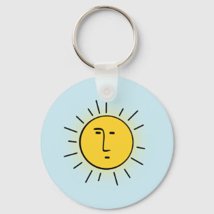 sonnig schlüsselanhänger