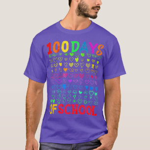Sonnige 100 Tage Schulangebot Kissen für Lehrer T-Shirt
