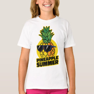 Sonnige Ananas: Sommerbeulen mit Sonnenbrille T-Shirt