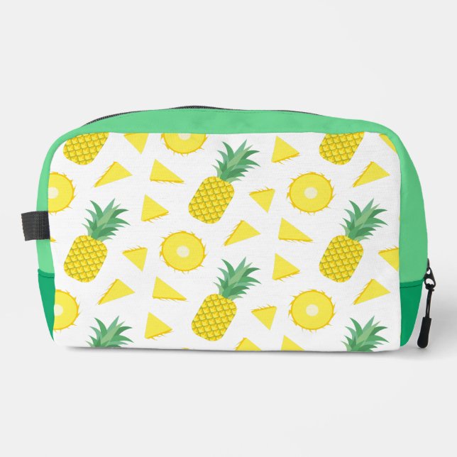 Sonnige Ananas. Waschbeutel (Vorderseite)