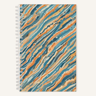 Sonnige Aquarelle Notizbuch