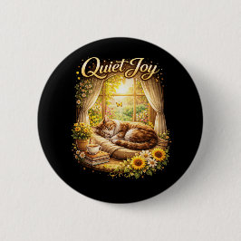 Sonnige Fenstertäume Button