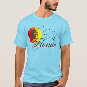 Sonnige Florida-Sonnenuntergänge T-Shirt