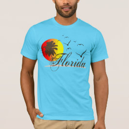 Sonnige Florida-Sonnenuntergänge T-Shirt