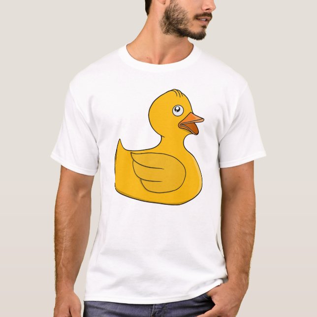 Sonnige Gummiente T-Shirt (Vorderseite)