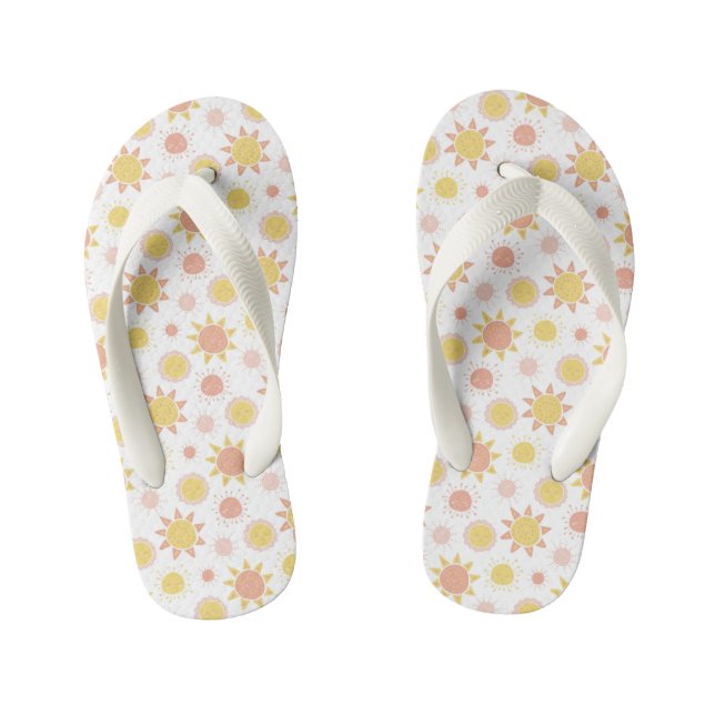 Sonnige Himmel ⎢ Kinder Flip Flops (Fußbett)