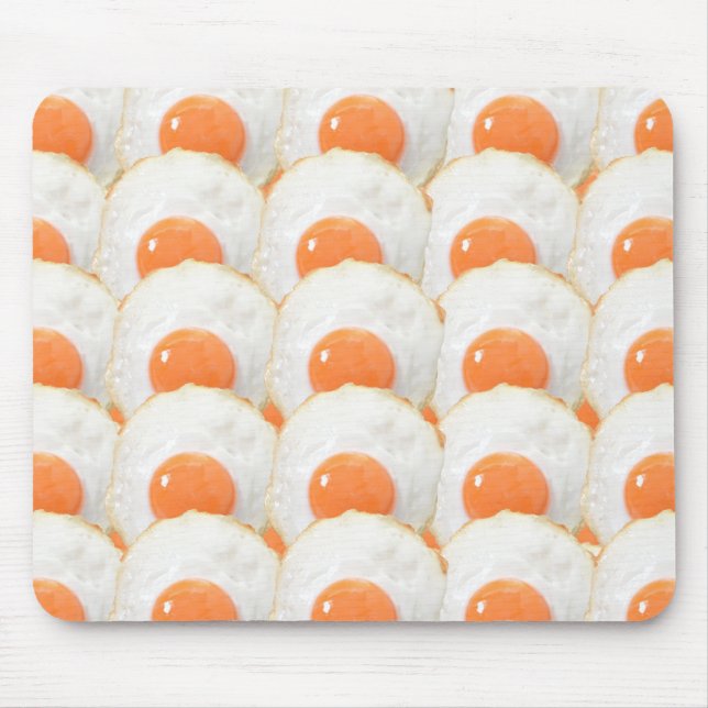 Sonnige Hühnereier Mousepad (Vorne)