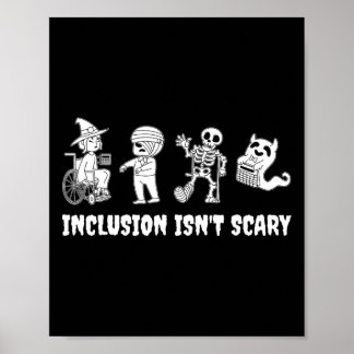 Sonnige Inklusion ist kein Beängstigender Lehrer H Poster