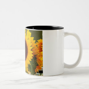 Sonnige Morgen-Tasse Zweifarbige Tasse