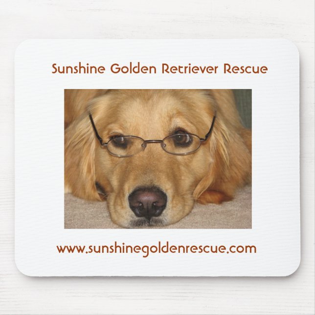 Sonnige Mousepad - SunshineGolden (Vorne)