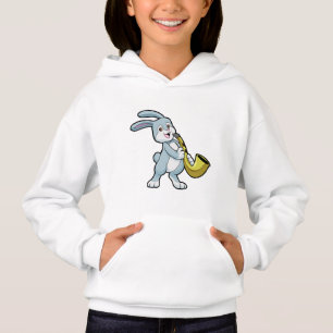 Sonnige Musik mit Saxophon Hoodie