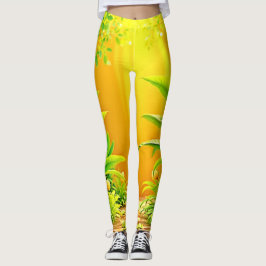 Sonnige Natur Wandern Leggings