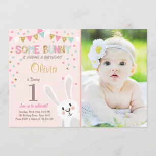 Sonnige Osterfrühling Geburtstagseinladung Einladung