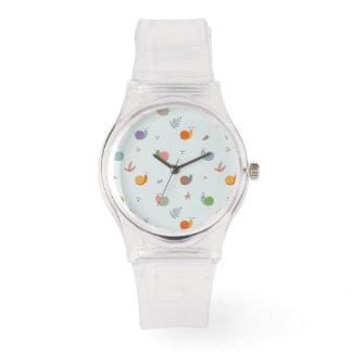 Sonnige Schnecken Armbanduhr