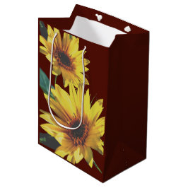 Sonnige Seite auf Mittlere Geschenktüte