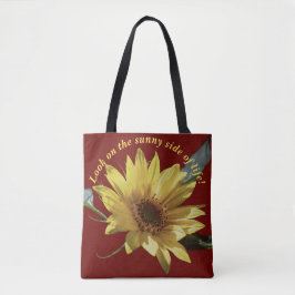Sonnige Seite auf Tasche