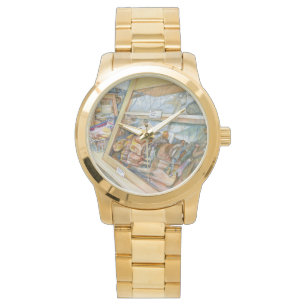 Sonnige Seite der Wahnsinn Armbanduhr