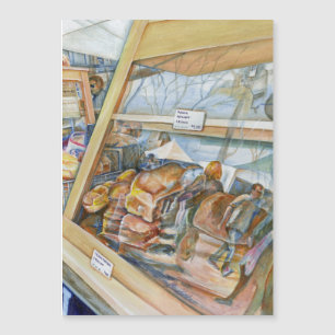 Sonnige Seite der Wahnsinn Magnetkarte