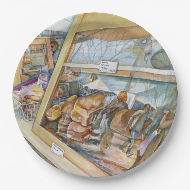 Sonnige Seite der Wahnsinn Pappteller (Vorderseite)