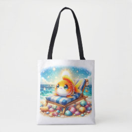 Sonnige Seite hoch: Ein fauler Urlaub Tasche