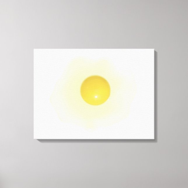 Sonnige Seitenstraße Vector Egg Leinwanddruck (Vorderseite)