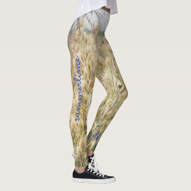 Sonnige Sommerfelder Leggings (Rechts)
