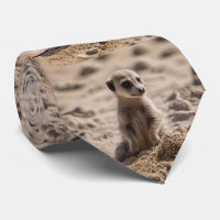 "Sonnige Tage: Baby Meerkat's Beach Adventure"