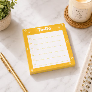 Sonnige To-Do-Liste Post-it® Notizen