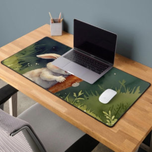 Sonnige Träume: Whimsical Desk Mat Schreibtischunterlage