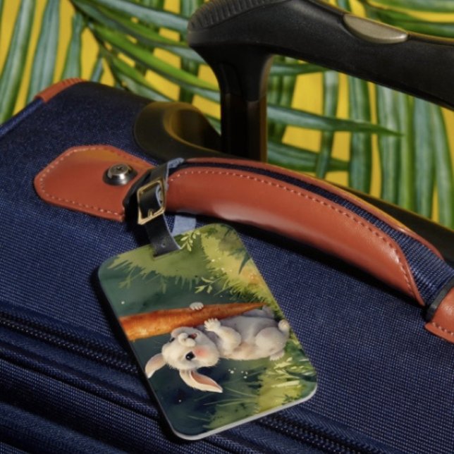 Sonnige Träume: Whimsical Luggage Tags Gepäckanhänger (Von Creator hochgeladen)