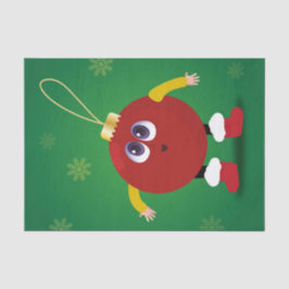 Sonnige und Niedliche Weihnachtsschmuck mit Schnee Seidenpapier