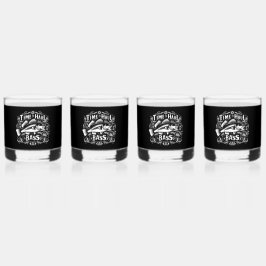 Sonnige Zeit bis zum Hochseefischboot Whiskyglas