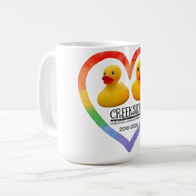 sonniger B und moony mug Kaffeetasse (Vorderseite Links)