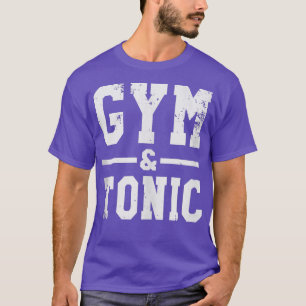 Sonniger Fitnessraum und tonische Fitness trinken  T-Shirt