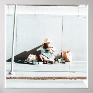 Sonniger Fleck Poster
