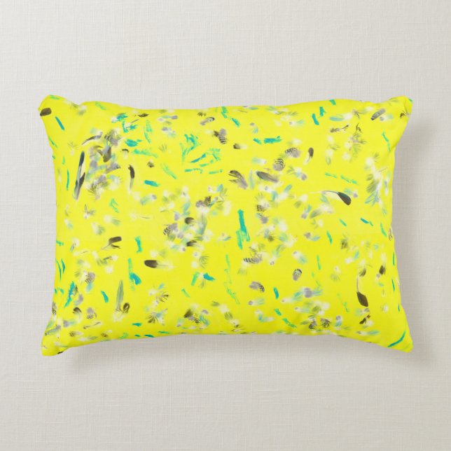 Sonniger Flug Akzent Pillow Dekokissen (Vorderseite)
