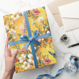 Sonniger Garten Geschenkpapier