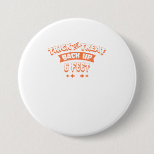 Sonniger Halloween Trick oder Treat Back Up 6 Mete Button