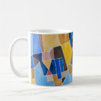Sonniger kubistischer Morgen Kaffeetasse