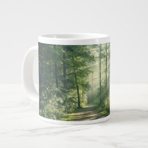 Sonniger Oktober Morgen in Hamburg Jumbo-Tasse